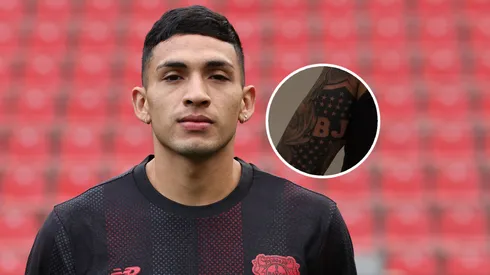 El tatuaje gigante que se hizo Equi Fernández en alusión a Boca.
