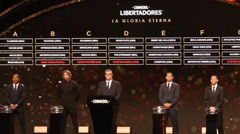 Así quedaron conformados los bombos para el sorteo de la Copa Libertadores 2026.