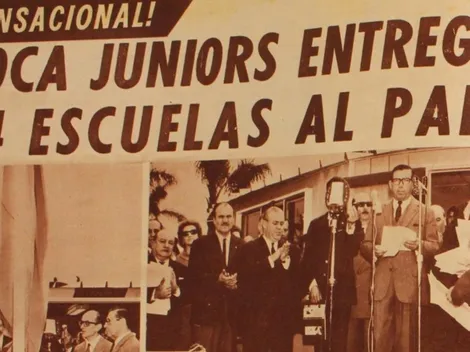Un club ejemplar: la vez en la que Boca construyó escuelas en todo el país