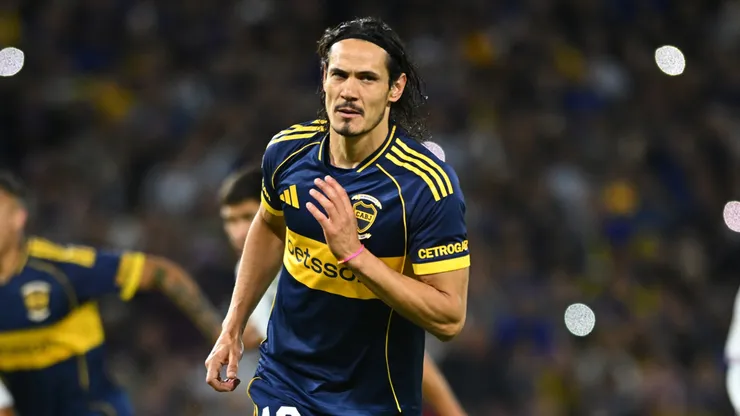 Cavani no tuvo un buen 2025 en Boca.