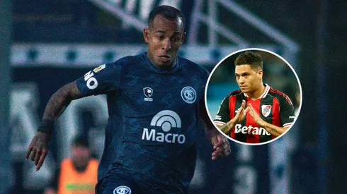 Villa tuvo un intercambio con Juanfer.