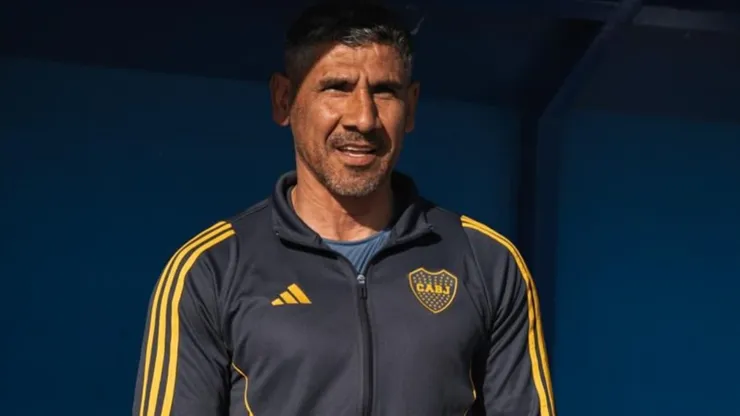 El renovado aspecto del "Cata" Díaz que sorprendió a los hinchas de Boca.