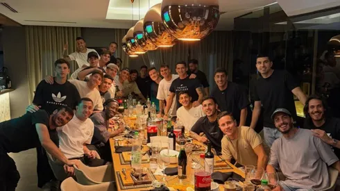 Paredes instauró la costumbre de la cena semanal con el plantel.