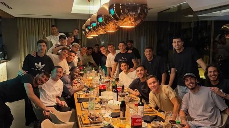 Paredes instauró la costumbre de la cena semanal con el plantel.