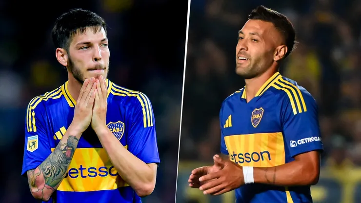 La postura de Boca con Martegani y Janson.