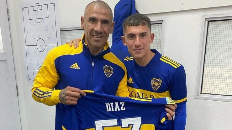 Tomás, el hijo del Cata Díaz, seguirá su carrera en el Ascenso.