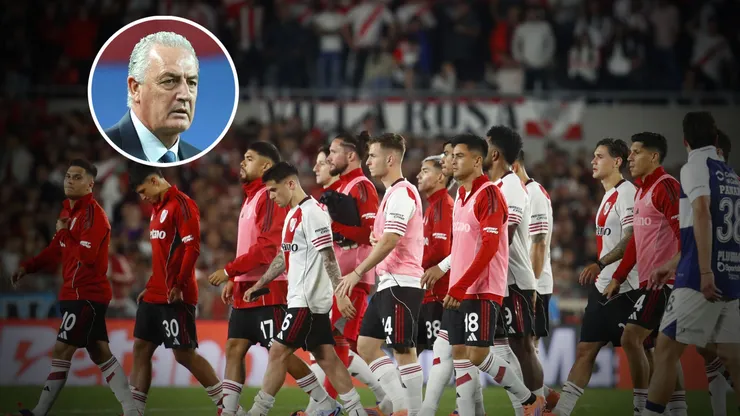 La ayuda de Alfaro a un jugador de River.