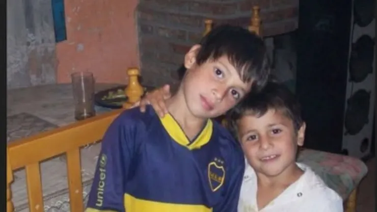 Brian Aguirre, un hincha de Boca más.