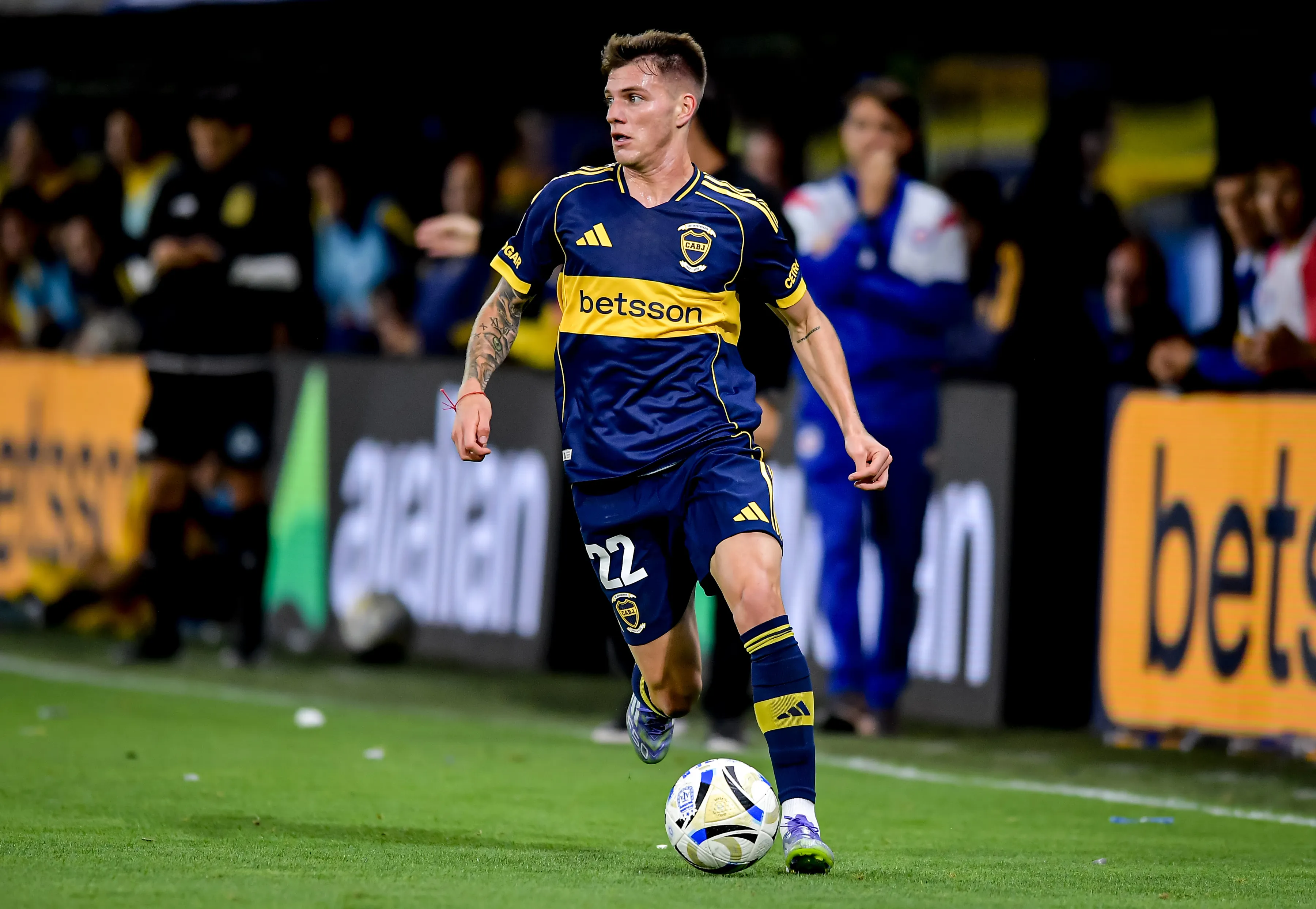 Zenón les comunicó su postura a la dirigencia de Boca. (Getty Images)