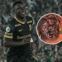 El tatuaje gigante que tiene Hinestroza en el pecho y le recuerda el camino hacia su inminente llegada a Boca