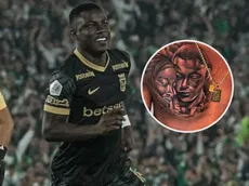 El tatuaje gigante que tiene Hinestroza en el pecho y le recuerda el camino hacia su inminente llegada a Boca