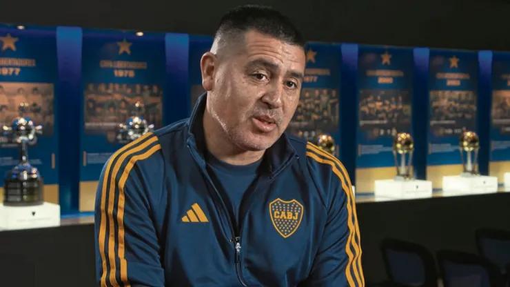 Riquelme tiene en claro su mediocampo ideal en Boca.