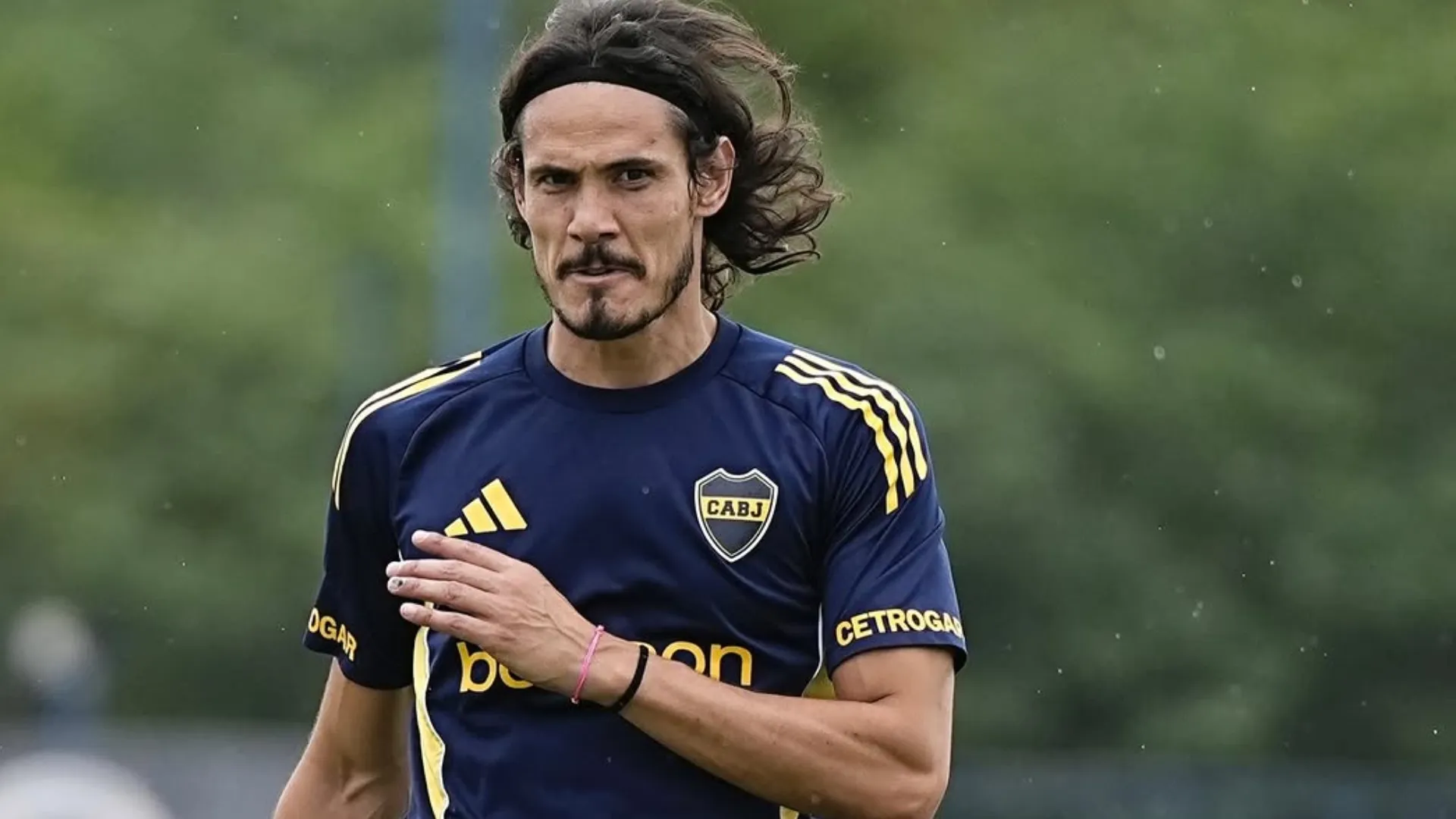 Cavani no será “intocable” en el once de Boca. (@javierphotogamma)