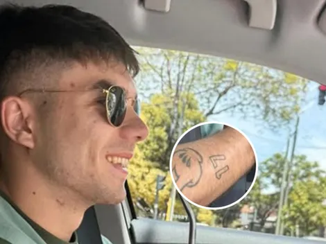 Lucas Blondel cambia de dorsal en Boca: usará el número que tiene tatuado en el brazo