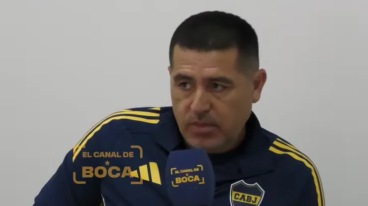 Riquelme habló sobre el mercado de pases de Boca. (El Canal de Boca).