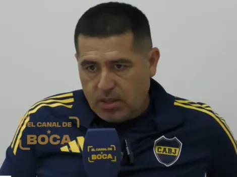 Riquelme habló del mercado de pases de Boca: “A no volvernos tan locos”