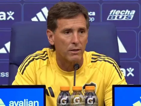 Úbeda habló de su continuidad en Boca y los rumores: “No hubo ansiedad”