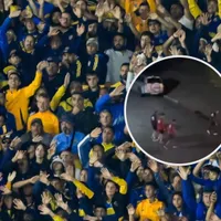 Un hincha de Boca se cruzó con el plantel de River en Uruguay e hizo lo que todo fanático hubiera hecho