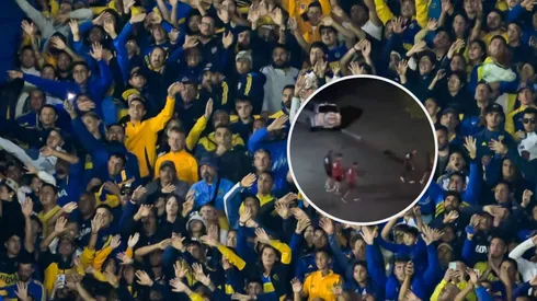 Un hincha de Boca recibió de manera muy especial al plantel de River en Uruguay.
