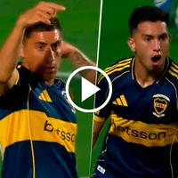 Pasó de todo: Boca se lo dio vuelta a Olimpia y Merentiel salió con molestias