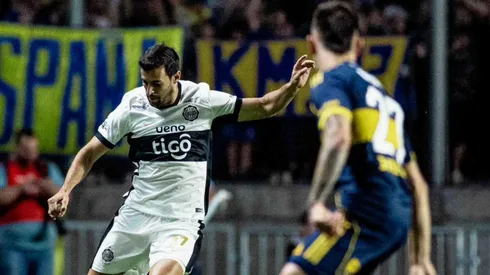 Boca le ganó a Olimpia 2  a 1.
