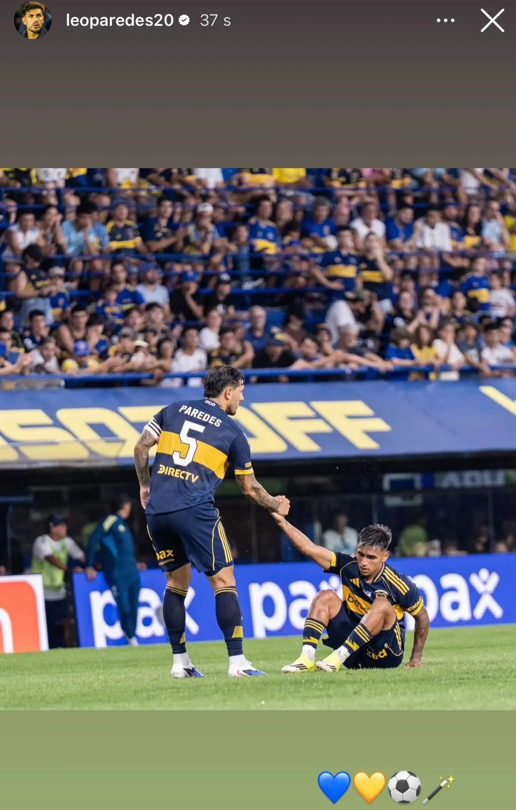 La historia de Paredes para Milton Delgado.