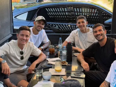 Un jugador de Boca recibió a Paredes, Zeballos y otros compañeros en su cafetería de Palermo