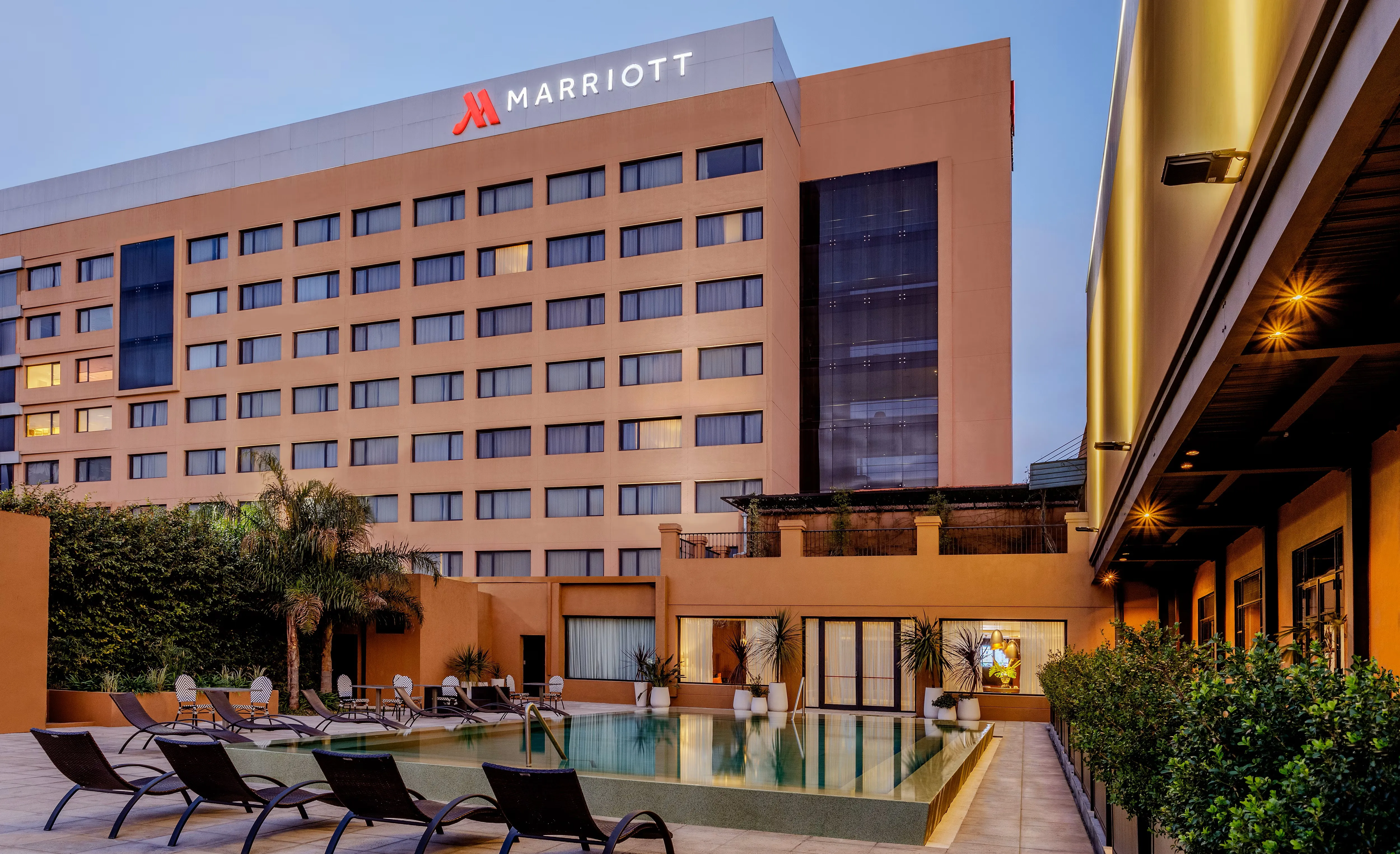 Boca comenzará a concentrar en el Hotel Marriott de Ezeiza.