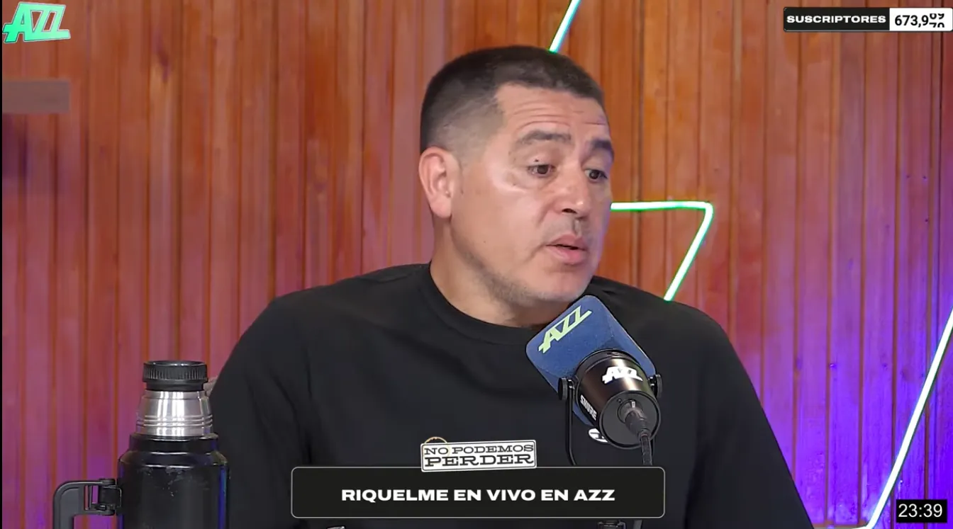 El presidente de Boca habló en AZZ. (Youtube)