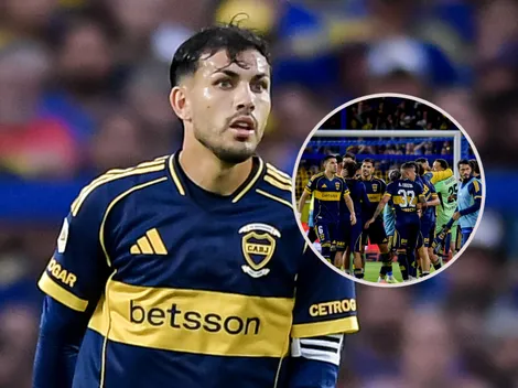 ¿Lo pide? Por tercera vez, Paredes subió una foto con un titular que perdió el puesto en Boca