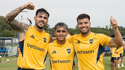 Weigandt, con chances de sumar minutos en Boca.