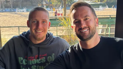 El representante de Ascacibar, apareció en la concentración de Boca.