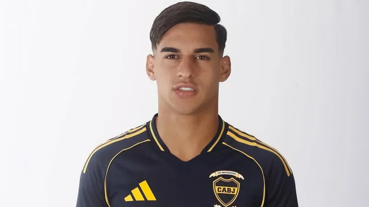 Gonzalo Gelini se entrenó este lunes con la Primera de Boca.