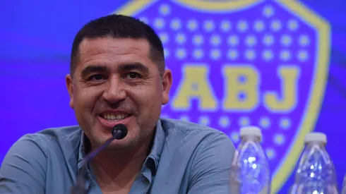 Riquelme está en la sede de CONMEBOL.