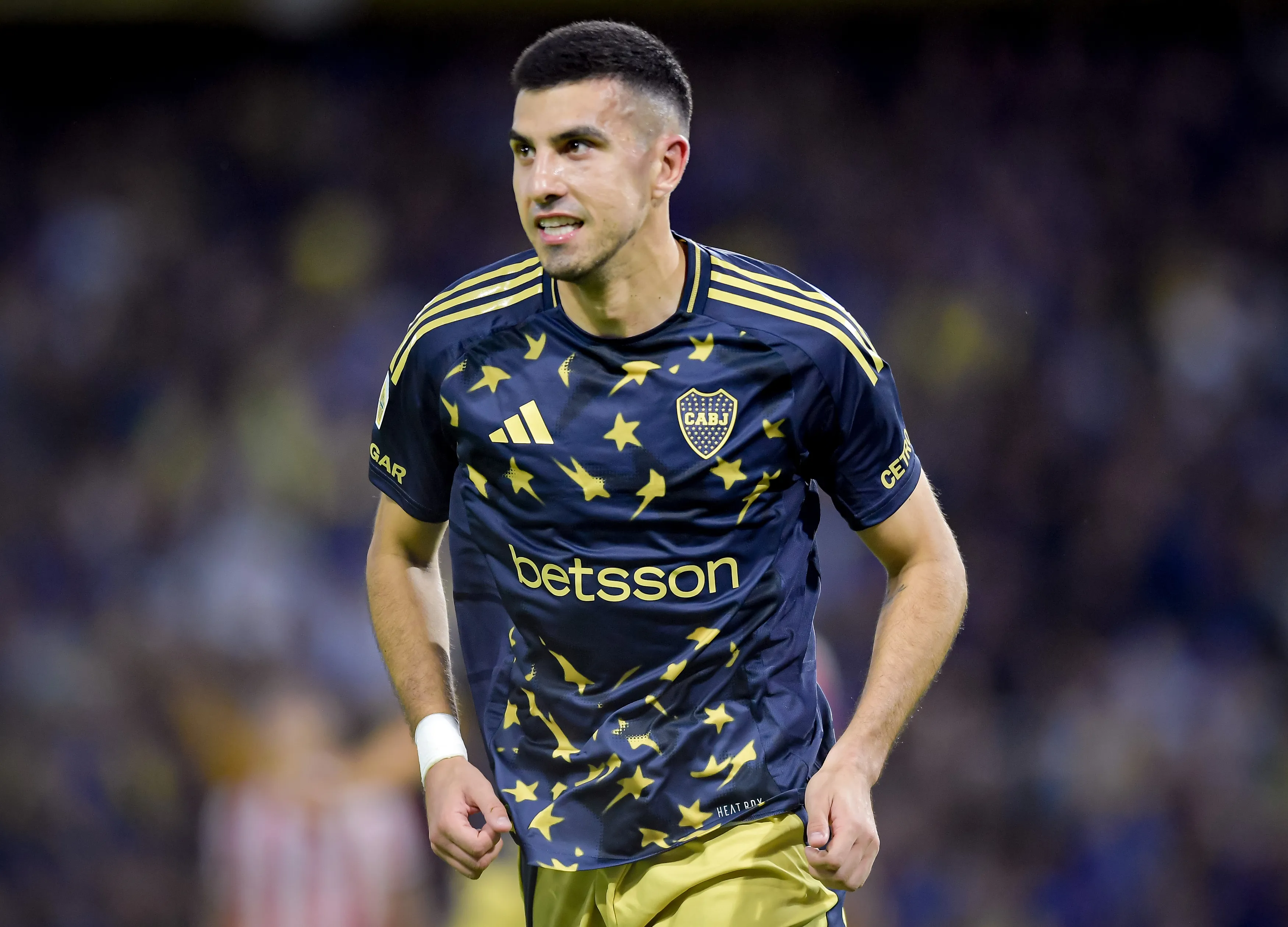 Battaglia, uno de lesionados de Boca en este 2026. (Getty)