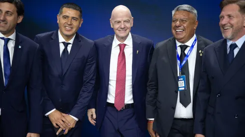 El motivo por el que Riquelme estuvo en la CONMEBOL junto a Tapia, Infantino y Domínguez.