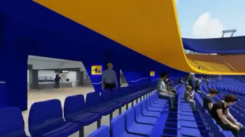 La importante obra que comenzará Boca en la platea L de La Bombonera.