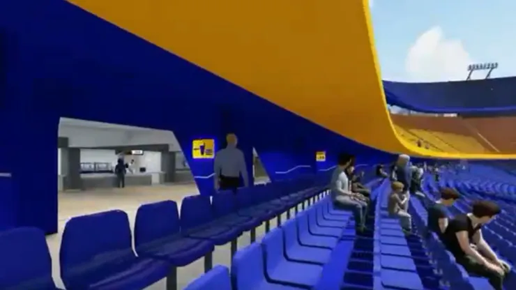 La importante obra que comenzará Boca en la platea L de La Bombonera.