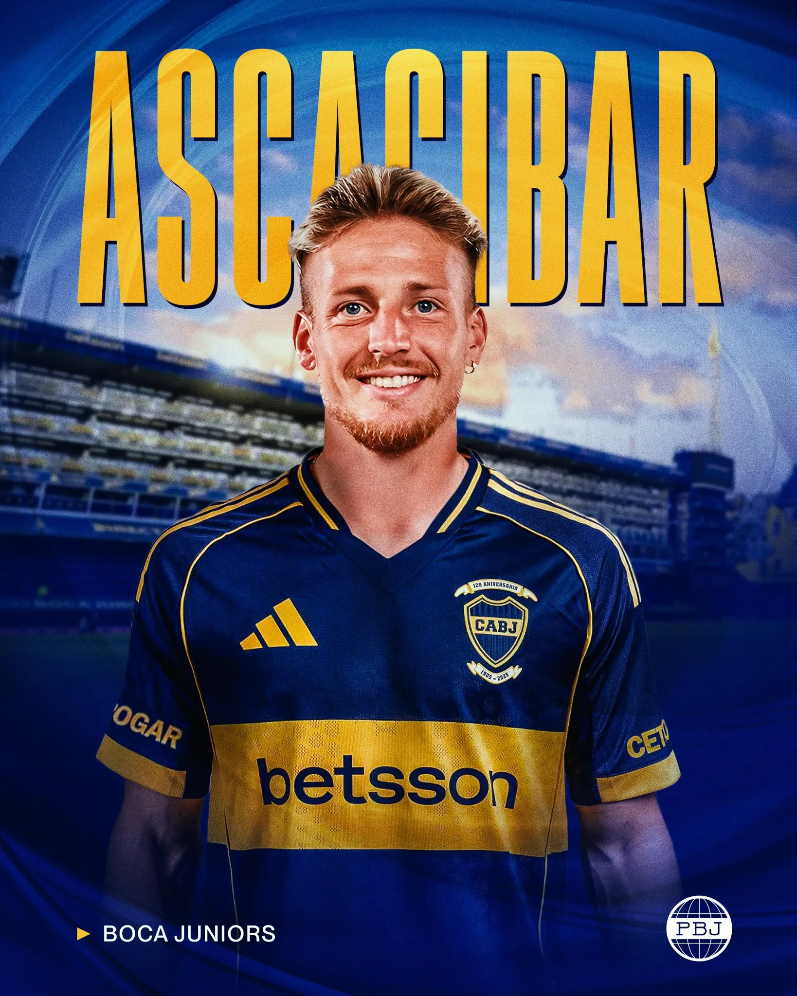 Ascacibar es nuevo refuerzo de Boca.