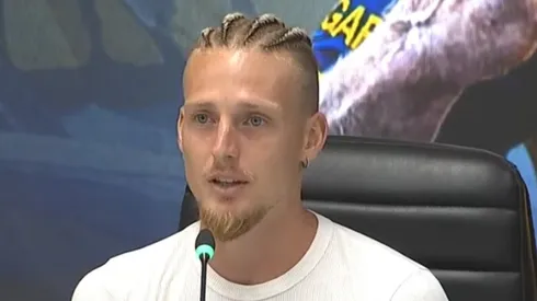 Ascacibar dio sus primeras declaraciones como jugador de Boca.