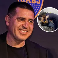 La promesa de Riquelme a un hincha de Boca en su emotivo encuentro: "Este año..."