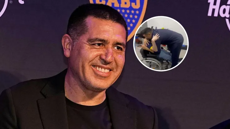 El mensaje y gran gesto de Riquelme con un hincha.