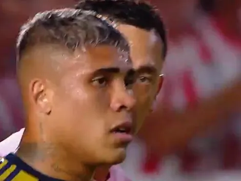 Fuerte reproche de Marchesín a Ayrton Costa en el primer gol de Estudiantes: "Era tuyo, bol..."