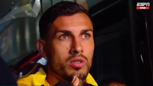 Paredes habló tras la derrota de Boca.