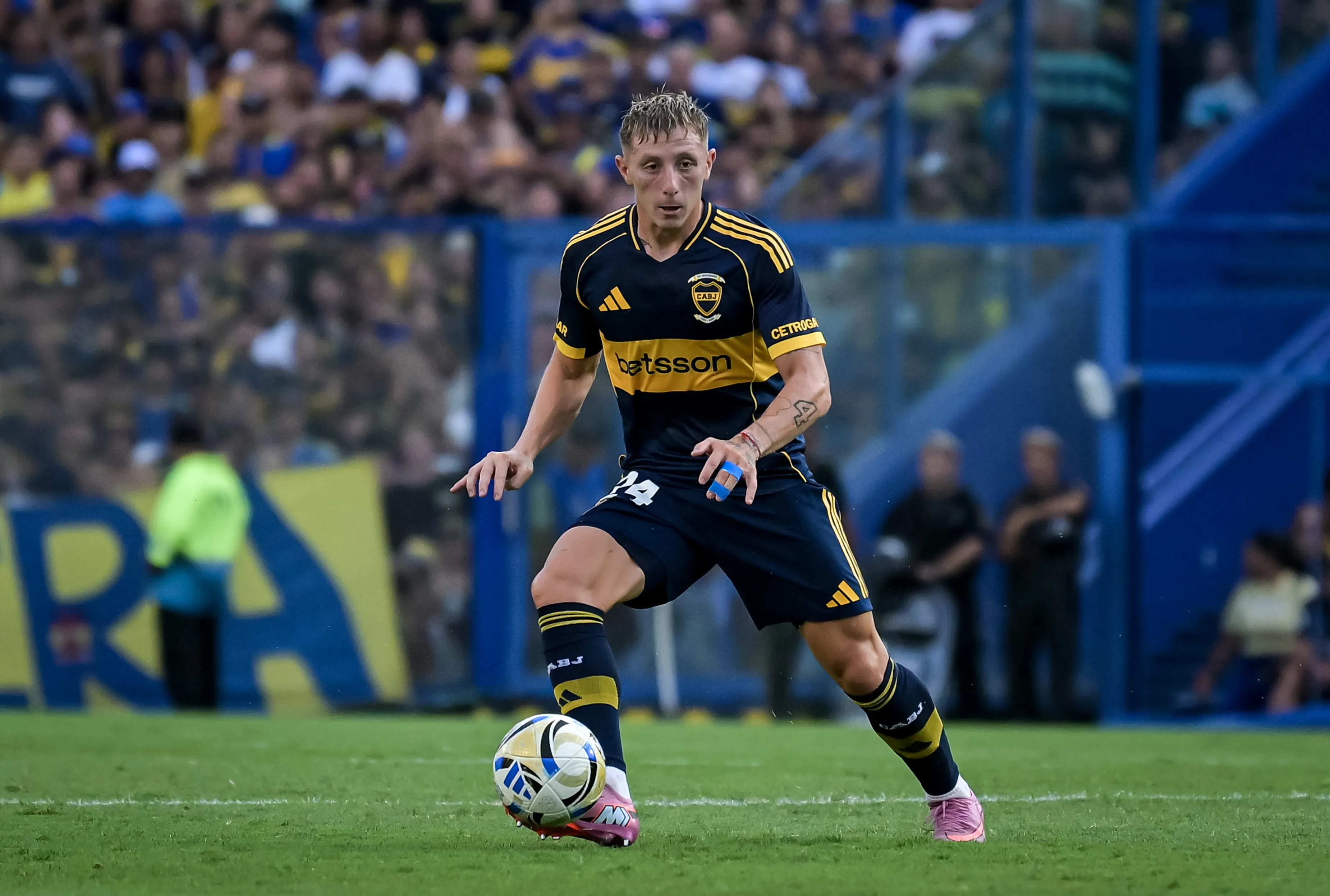 Barinaga no tuvo un buen partido ante Estudiantes. (Getty)