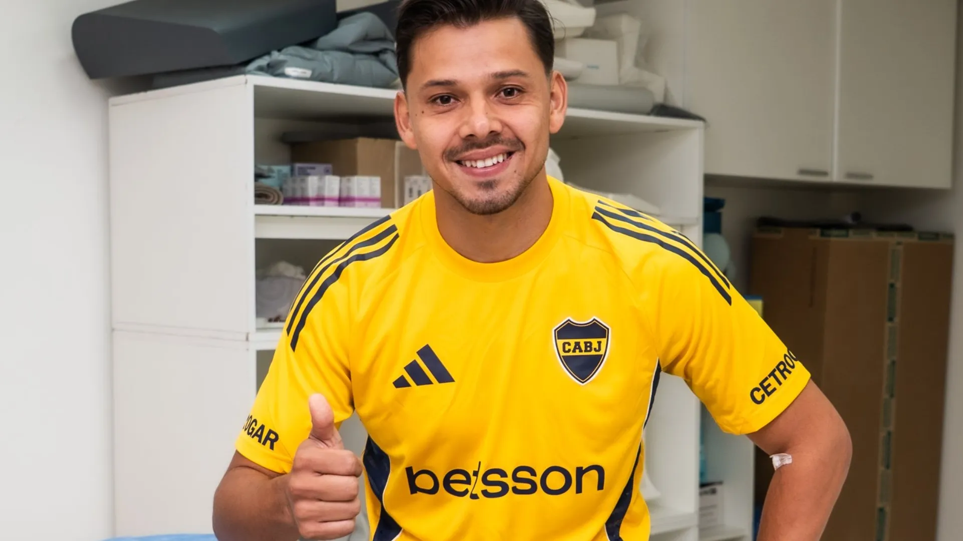 Ángel Romero será titular contra Newell’s. (Boca Oficial)