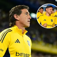 La postura final de Úbeda con Ángel Romero para el Boca-Newell's