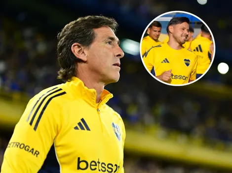 La postura final de Úbeda con Ángel Romero para el Boca-Newell's