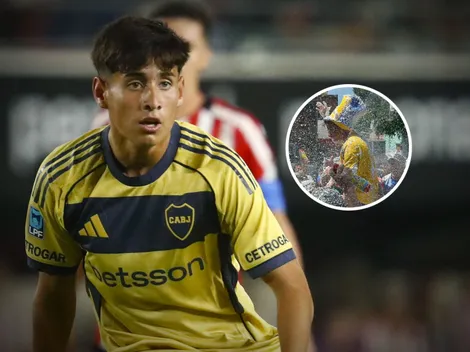 El emotivo recibimiento que tuvo Tomás Aranda tras su debut con la camiseta de Boca