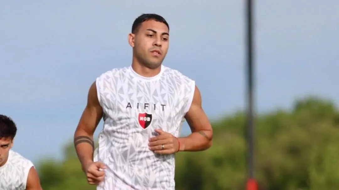 Salomón, una de las bajas de la “Lepra”. Foto: Newell’s Oficial